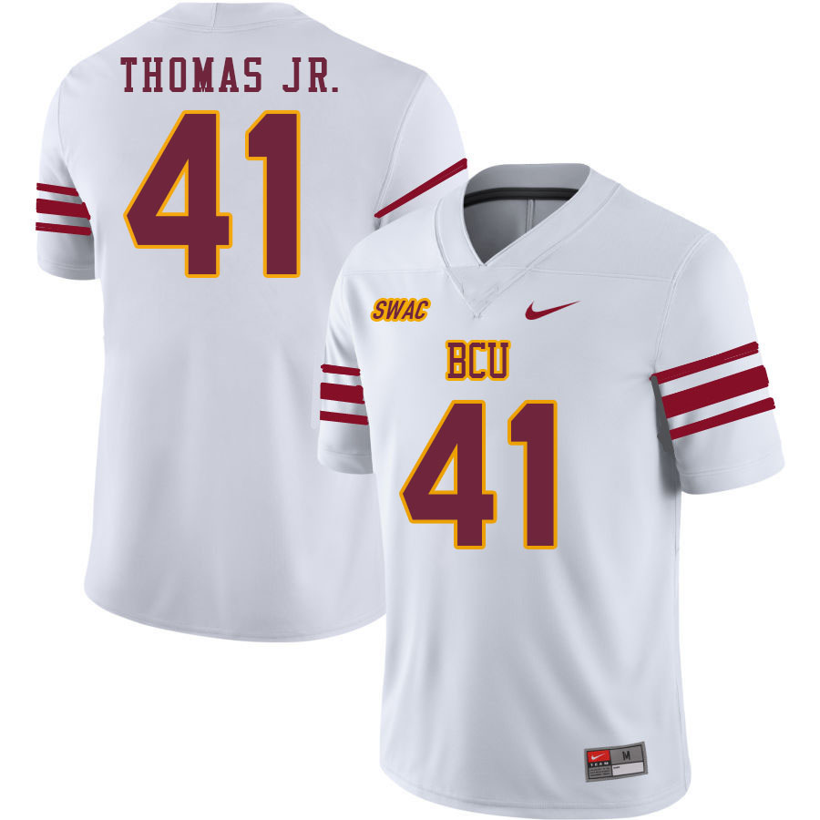 Men-Youth #41 Clayton Thomas Jr. Bethune-Cookman Wildcats 2023 College Football Jerseys Stitched Sal